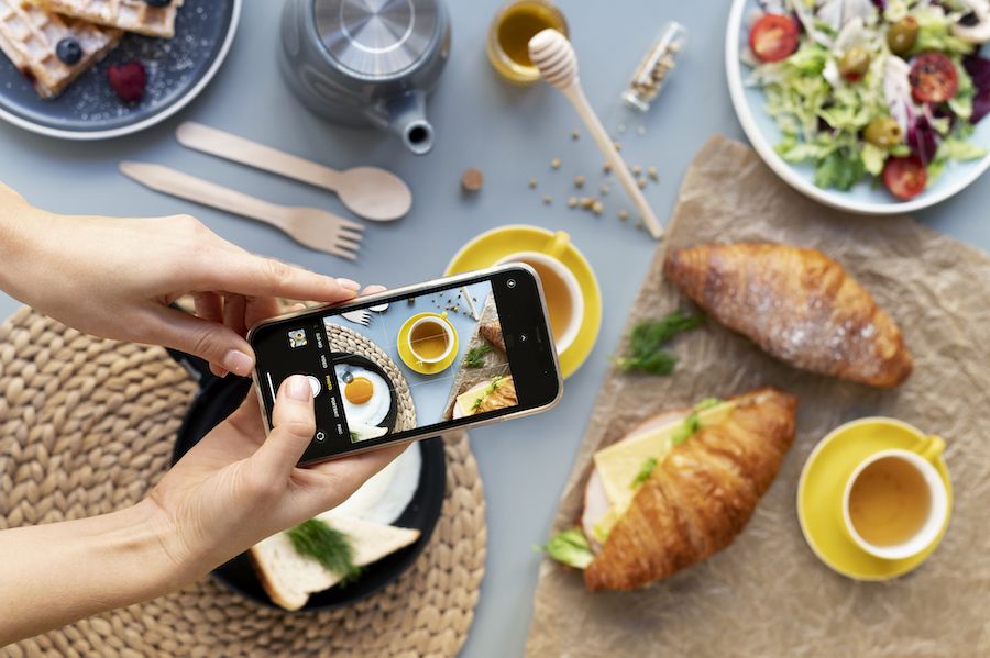 Kako pravilno slikati hranu?