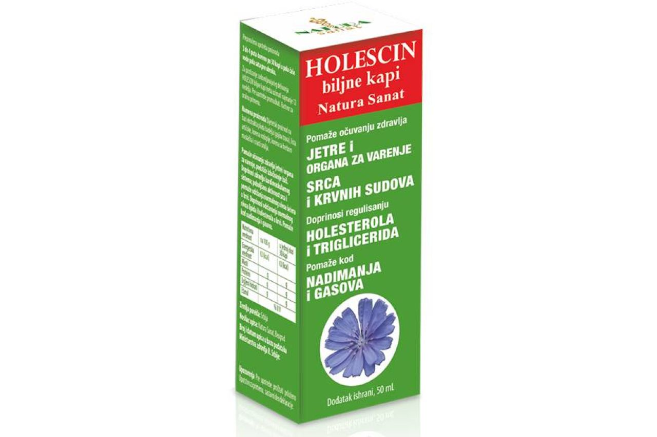 Prirodno rešenje za holesterol, trigliceride i jetru: Upoznajte Holescin biljne kapi