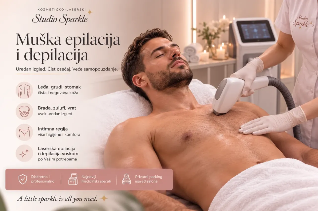 Laserska epilacija za muškarce: tretman koji je prestao da bude tabu