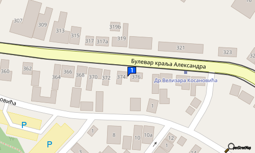 BEOSTAKLO 372 Bulevard kralja Aleksandra