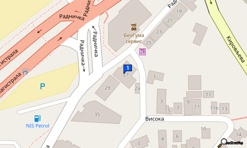 KONOBA GUŠTI MORA Radnička 27, Čukarica