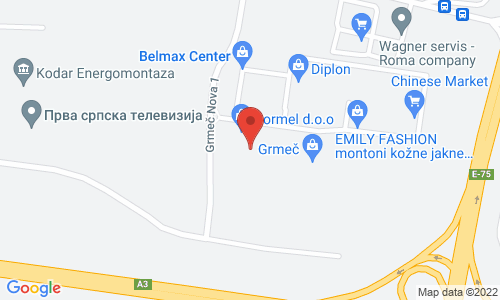 CEDIMEX 17 Grmec 1 nova st., lok 6f, Tc Belmax, Zemun