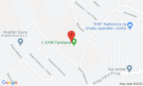 LUXA GYM Ribnička 7, Kaluđerica