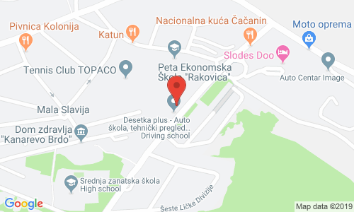 DESETKA PLUS - DRIVING SCHOOL, VEHICLE INSPECTION, AND VEHICLE REGISTRATION 43/m Borska st., Rakovica