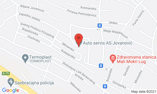 CAR SERVICE AS JOVANOVIC 77 Zapadno selište st., Zvezdara