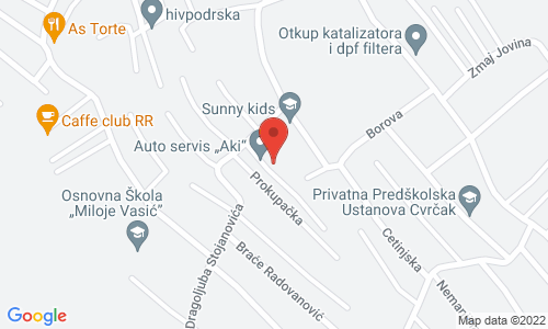 AUTO SERVIS AKI Miloja Vasića 1, Kaluđerica
