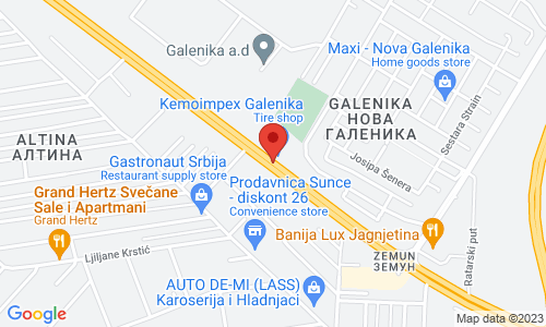 FAVORITO FASHION DOO Аутопут за Нови Сад 296 е