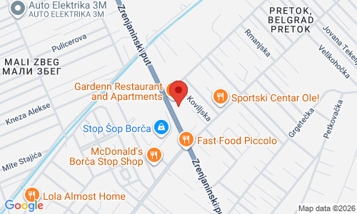 CAFE DEČIJA IGRAONICA I ROĐENDAONICA GARDEN KIDS Zrenjaninski put 156b, Borča