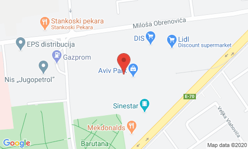 EXCHANGE OFFICE PANTER Trade center Aviv park, Pancevo