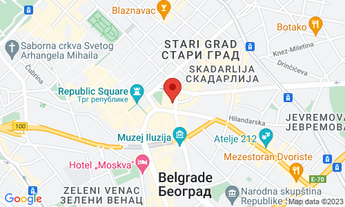 CARSKI POH 16 Brace Jugovic st. (corner of Makedonska st. and Brace Jugović st.), Stari grad
