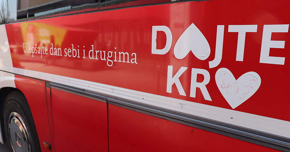 Daj krv i učini svet zdravijim mestom - Raspored terenskih jedinica Instituta za transfuziju krvi Srbije  od 08.06. do 15.06.2020.